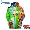 Mad Scientis Rick And Morty 3D Hoodie