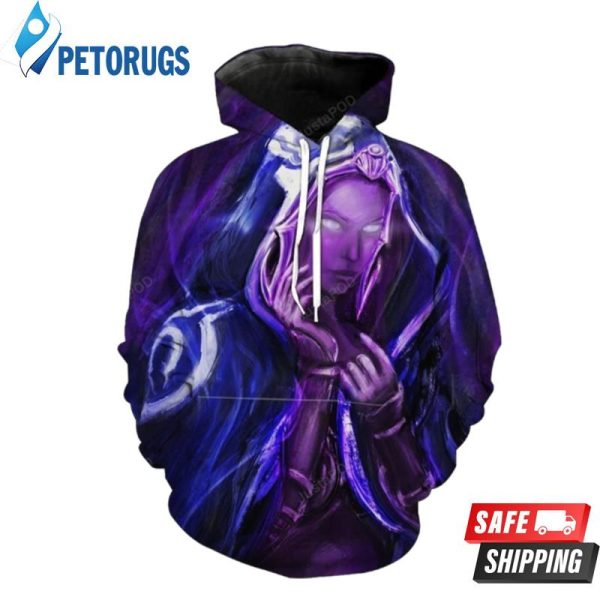 Magic The Gathering Liliana Clothing 3D Hoodie