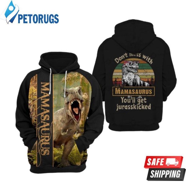 Mamasaurus 3D Hoodie