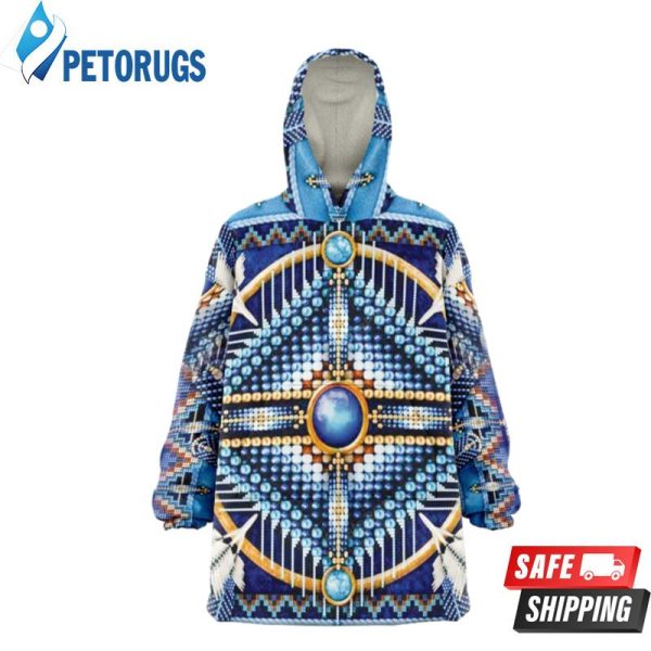 Mandala Blue Snug 3D Hoodie