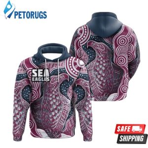 Manly Warringah Sea Eagles 1 3D Hoodie