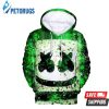 Marshmello Green 3D Hoodie