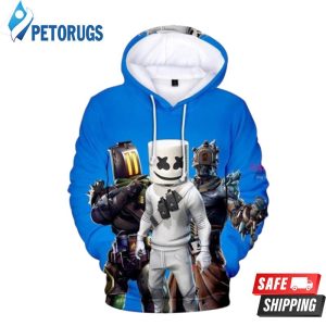 Marshmello Kitbash The Prisoner 3D Hoodie