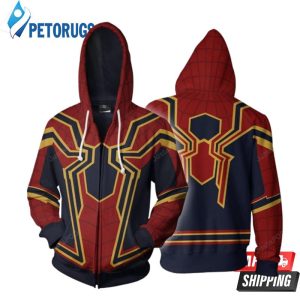 Marvel Comics Homecoming Iron Spider Cosplay 3D Hoodie