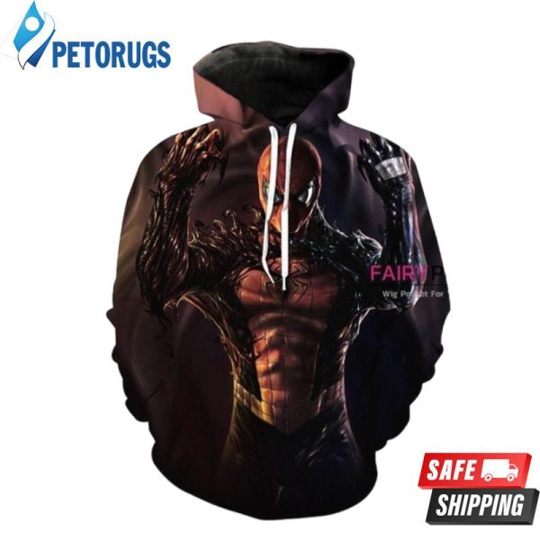 Marvel Spider Man Venom 3D Hoodie