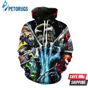 Marvel Venom B 3D Hoodie