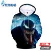 Marvel Venom Baby Blue 3D Hoodie