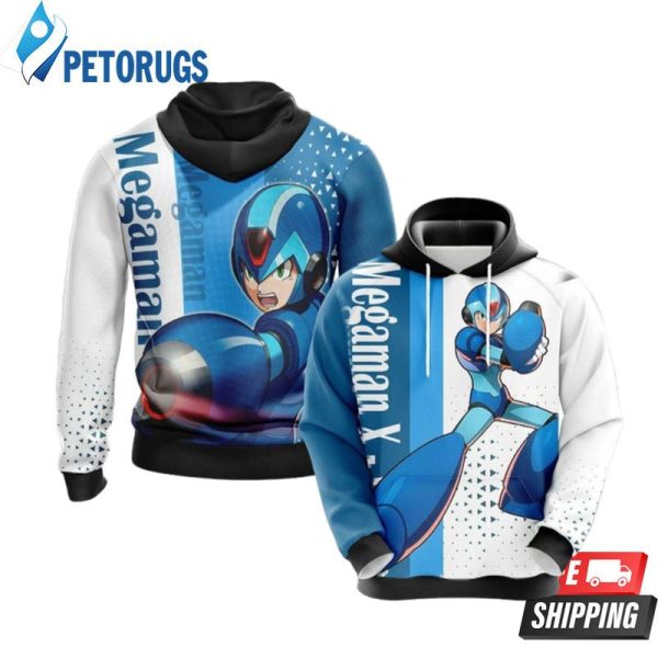 Megaman X Verke 1666 3D Hoodie