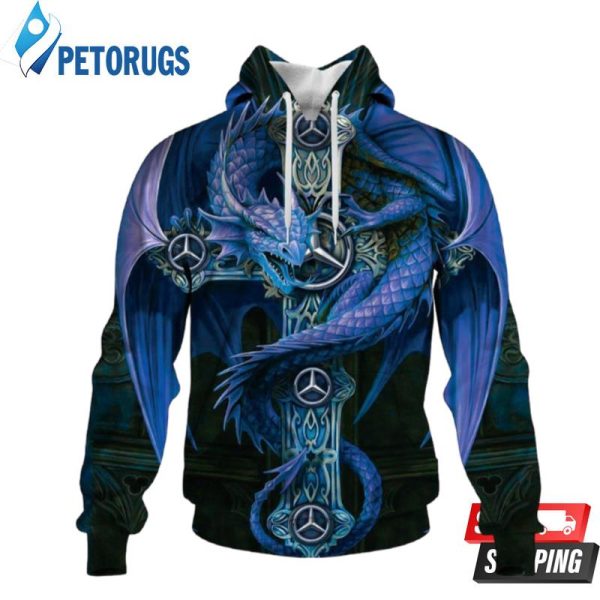 Mercedes Dragon 3D Hoodie