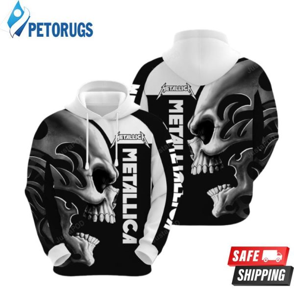 Metallica Rock Skull Men And Women Metallica Skull Rock Band Metallica Band Full High Quality 2020 3D Hoodie