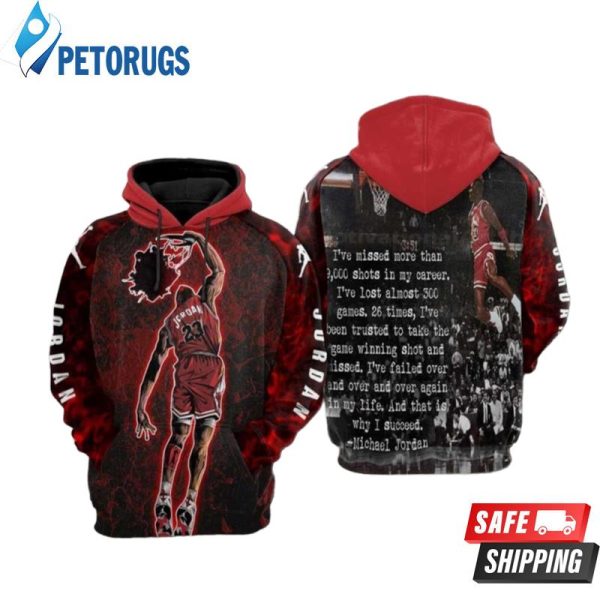 Michael I1D2 Jordan 3D Hoodie