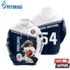 Minnesota Twins Ervin Santana 3D Hoodie