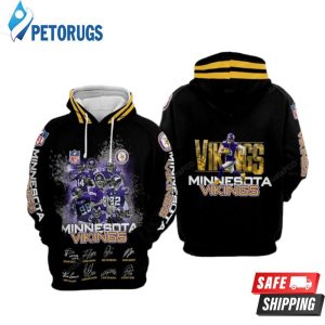 Minnesota Vikings Nfl Football Minesota Anniversary Minnesota Vikings Minnesota Vikings 3D Hoodie