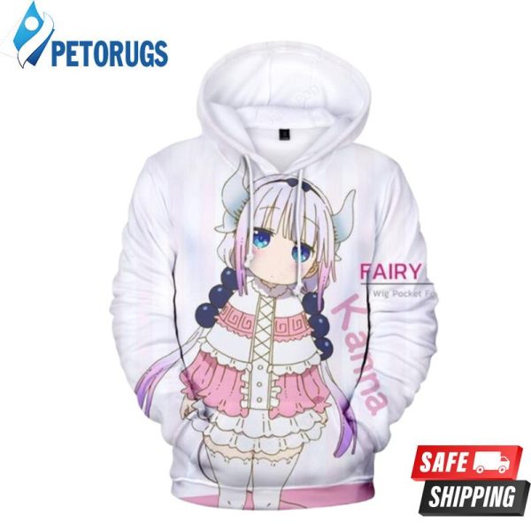 Miss Kobayashi Dragon Maid Kanna Kamui 3D Hoodie