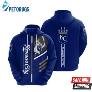 Mlb Kansas City Royals 3D Hoodie