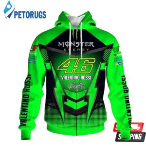 Monster Energy Valentino 46 3D Hoodie