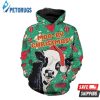 Moo Ry Christmas Cow Santa Gifts 3D Hoodie