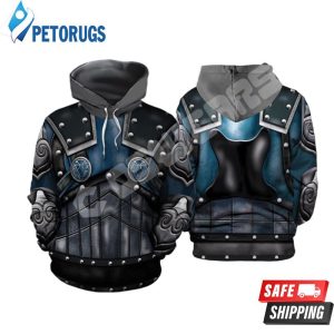 Mortal Kombat Lin Kuei 3D Hoodie