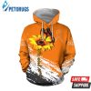 Ms Warrior Never Give Up 3D Hoodie