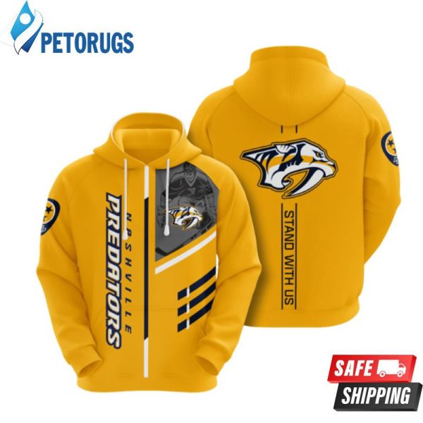 Nashville Predators 3D Hoodie