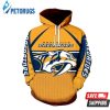 Nashville Predators Nhl 3D Hoodie