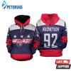 National Hockey League Evgeny Kuznetsov 3D Hoodie