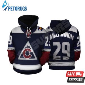 National Hockey League Nathan Mackinnon 3D Hoodie