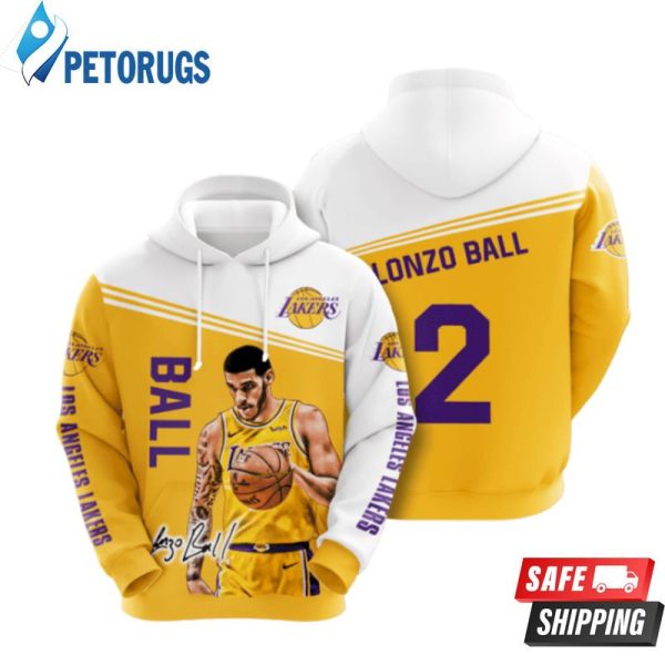 Nba Los Angeles Lakers 3D Hoodie