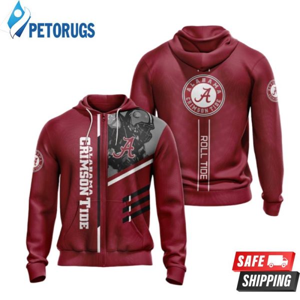 Ncaa Alabama Crimson Tide Style 10 3D Hoodie