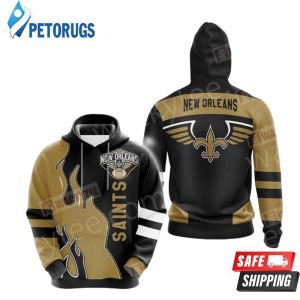 New Orleans Saints Logo 3074 3D Hoodie