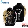 New Orleans Saints Michael Thomas 3D Hoodie