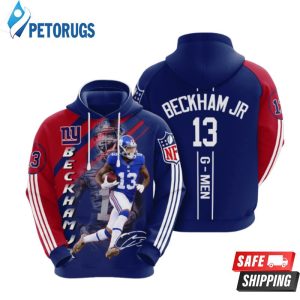 New York Giants Beckham Jr 3D Hoodie