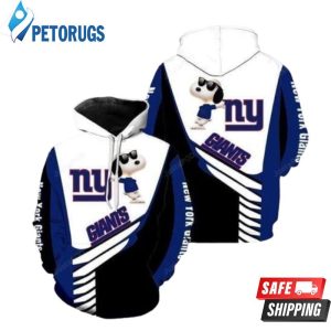 New York Giants Football Snoop 3D Hoodie