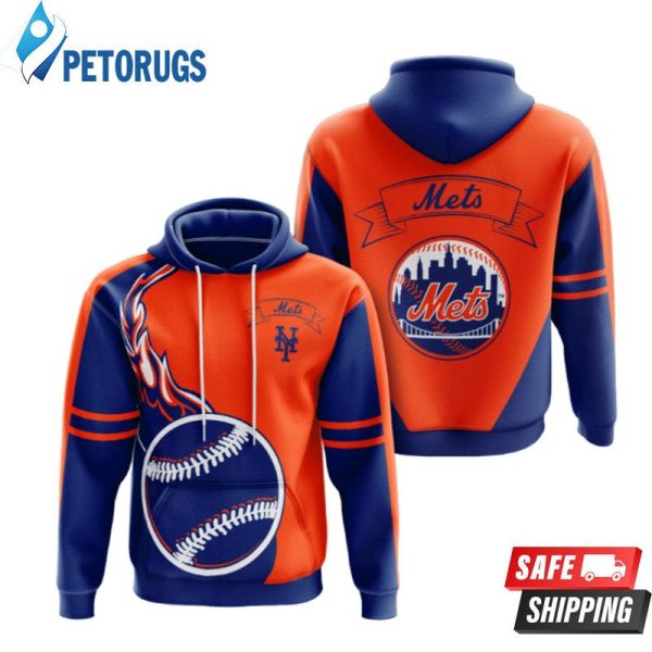 New York Mets 3D Hoodie