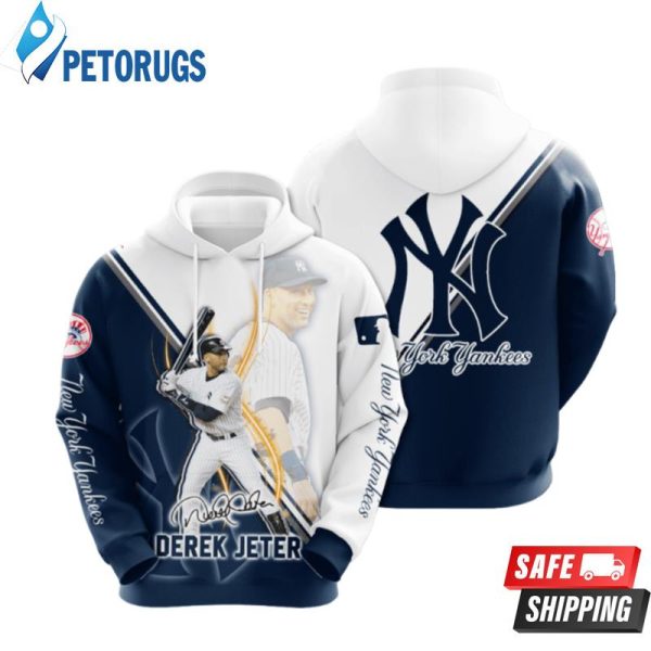 New York Yankees Derek Jeter 3D Hoodie