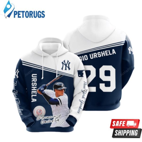 New York Yankees Gio Urshela 3D Hoodie