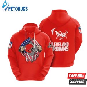 Nfl Cleveland Browns 3D Hoodie