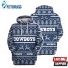 Nfl Dallas Cowboys Ugly 3D Hoodie