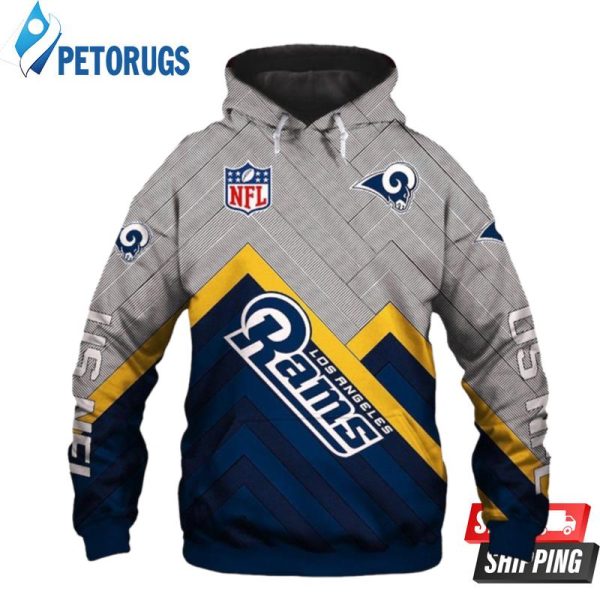 Nfl Los Angles Rams 3D Hoodie