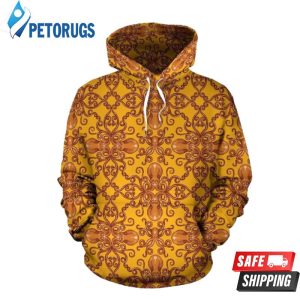 Octopus Background 3D Hoodie