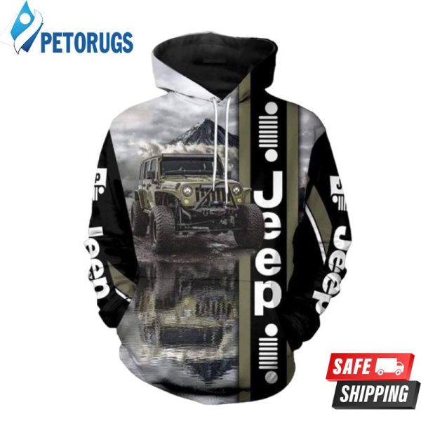 Official Jeep And Pered Custom Graphic Warm Premium Jeep 2020 3D Hoodie