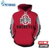 Ohio State Buckeyes Nfl Football Red Ohio State Buckeyes Ohio State Buckeyes 3D Hoodie