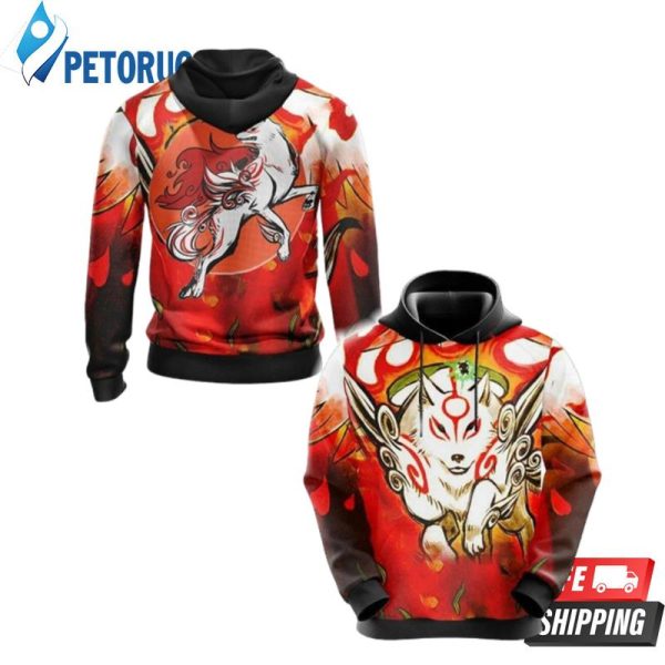 Okami 651 3D Hoodie