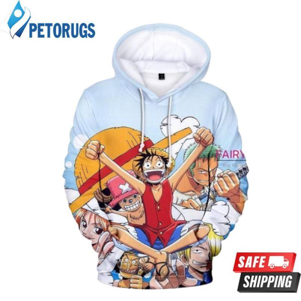 One Piece B 3D Hoodie