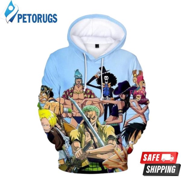 One Piece C 3D Hoodie