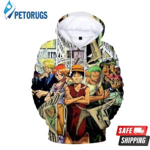 One Piece E 3D Hoodie