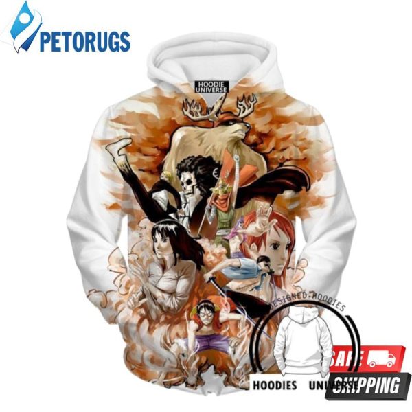 One Piece Full Crew One Piece 3D Hoodie