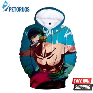 One Piece Roronoa Zoro C 3D Hoodie