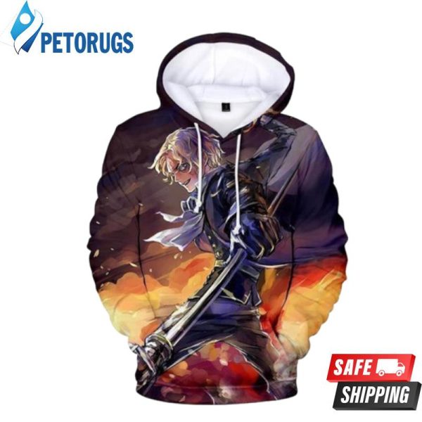 One Piece Sabo 3D Hoodie