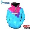 Ooouuu Tie Dye 3D Hoodie